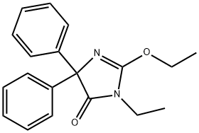 2-Ethoxy-3-ethyl-3,5-dihydro-5,5-diphenyl-4H-imidazol-4-one Structure