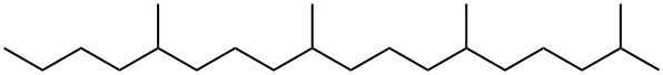 2,6,10,14-TETRAMETHYLOCTADECANE Structure