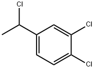 1,2-dichloro-4-(1-chloroethyl)benzene Structure