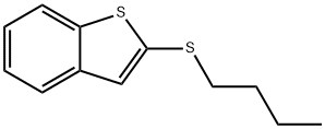 2-(Butylthio)benzo[b]thiophene Struktur