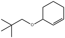 3-ネオペンチルオキシシクロヘキセン 化学構造式