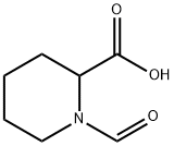 1-甲酰基-2-哌啶羧酸,54966-20-0,结构式
