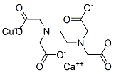 [(乙烯二次氮基)四乙酸]铜酸钙, 5497-52-9, 结构式