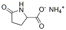5-オキソ-DL-プロリンアンモニウム 化学構造式