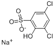 3,5-二氯-2-羟基苯磺酸钠,54970-72-8,结构式