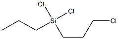 N-PROPYL(3-CHLOROPROPYL)DICHLOROSILANE Struktur