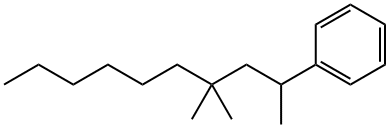 (1,3,3-Trimethylnonyl)benzene Struktur