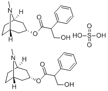 硫酸阿托品,55-48-1,结构式