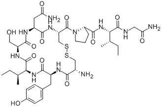 (SER4,ILE8)-OXYTOCIN, 550-21-0, 结构式