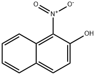 1-硝基-2-萘酚, 550-60-7, 结构式