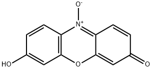 7-ヒドロキシ-3H-フェノキサジン-3-オン10-オキシド 化学構造式