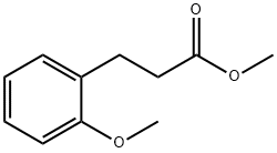 3-(2-甲氧基苯基)丙酸甲酯, 55001-09-7, 结构式