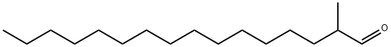 2-Methylhexadecanal Structure