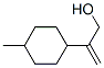 β-Methylene-4-methylcyclohexaneethanol 结构式