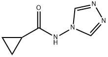 시클로프로판카르복사미드,N-4H-1,2,4-트리아졸-4-일-(9CI)