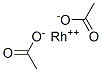 二聚乙酸铑, 5503-41-3, 结构式