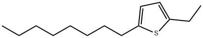 2-Ethyl-5-octylthiophene 结构式