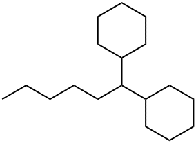 1,1'-Hexylidenedicyclohexane,55030-20-1,结构式