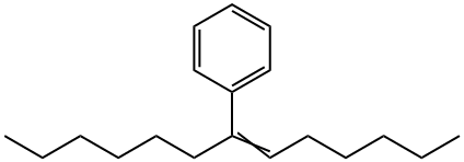 7-Phenyl-6-tridecene Struktur