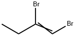 1,2-Dibromo-1-butene Struktur