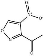 Ethanone,1-(4-nitro-3-isoxazolyl)- 化学構造式