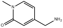 2(1H)-Pyridinone,4-(aminomethyl)-1-methyl-(9CI) Struktur