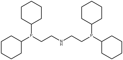 双[2-(DI环己基膦基)乙基]胺 结构式