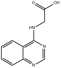 (QUINAZOLIN-4-YLAMINO)-ACETIC ACID,55040-11-4,结构式