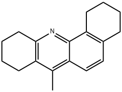 1,2,3,4,8,9,10,11-Octahydro-7-methylbenz[c]acridine Struktur