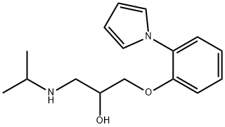 55050-95-8 1-(イソプロピルアミノ)-3-[2-(1H-ピロール-1-イル)フェノキシ]-2-プロパノール