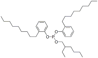 2-ethylhexyl bis(nonylphenyl) phosphite,55062-09-4,结构式