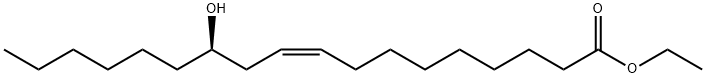 RICINOLEIC ACID ETHYL ESTER Structure