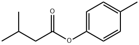 イソ吉草酸  p-トリル 化学構造式