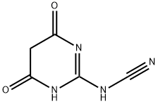 4,6-二羟基-2-氰基氨基嘧啶,55067-10-2,结构式