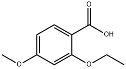 2-ETHOXY-4-METHOXYBENZOIC ACID 化学構造式