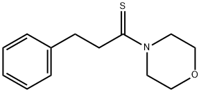 Morpholine,  4-(3-phenyl-1-thioxopropyl)-  (9CI) 化学構造式