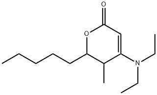 4-(Diethylamino)-5,6-dihydro-5-methyl-6-pentyl-2H-pyran-2-one|