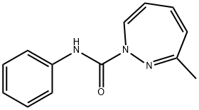 3-Methyl-N-phenyl-1H-1,2-diazepine-1-carboxamide,55090-43-2,结构式