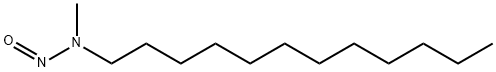 N-nitrosomethyldodecylamine 结构式