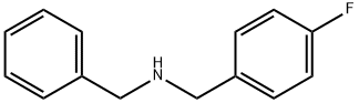 N-苄基-4-氟苄基胺,55096-88-3,结构式