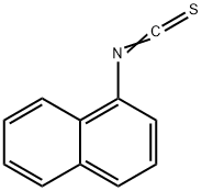 1-萘异硫氰酸酯 结构式