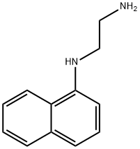 N-(1-naphthyl)ethylenediamine Struktur