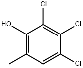 4,5,6-trichloro-o-cresol Struktur