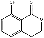 1H-2-BENZOPYRAN-1-ONE, 3,4-DIHYDRO-8-HYDROXY- 化学構造式