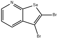 2,3-Dibromoselenolo[2,3-b]pyridine Structure