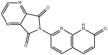 55112-94-2 6-(7,8-dihydro-7-oxo-1,8-naphthyridin-2-yl)-5H-pyrrolo[3,4-b]pyrazine-5,7(6H)-dione