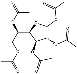 D-Glucofuranose pentaacetate,55123-31-4,结构式