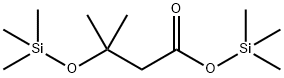 3-[(Trimethylsilyl)oxy]isovaleric acid trimethylsilyl ester 结构式