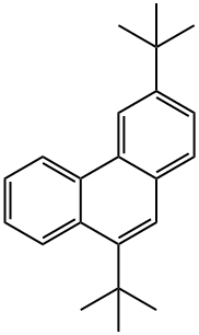 3,9-Bis(1,1-dimethylethyl)phenanthrene,55125-03-6,结构式