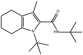 55125-10-5 N,1-Bis(1,1-dimethylethyl)-4,5,6,7-tetrahydro-3-methyl-1H-indole-2-carboxamide